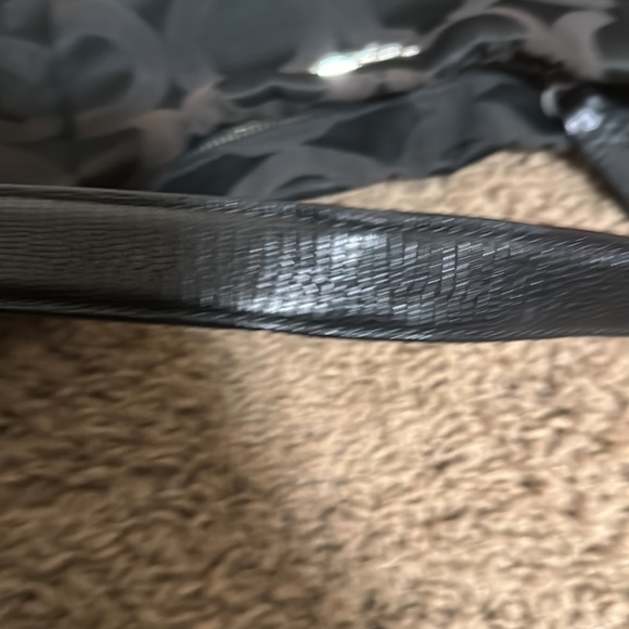 Coach purse black with red lining. Preowned good condition. - Picture 2 of 9